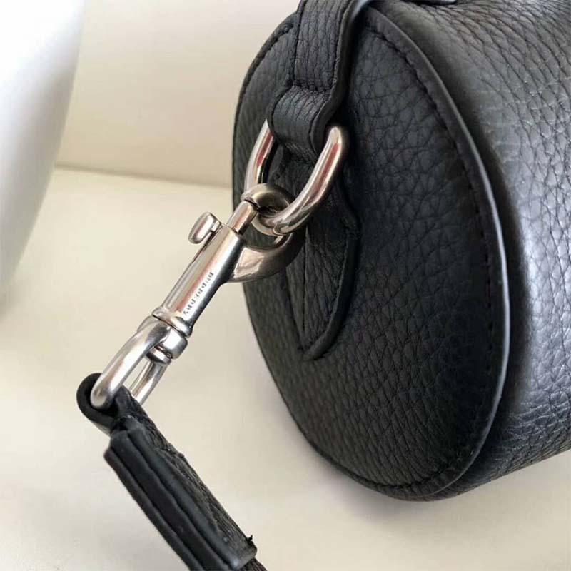 Burberry Women The Leather Barrel Bag-Black - image 7