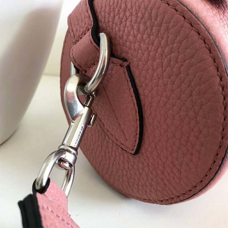 Burberry Women The Leather Barrel Bag-Pink - image 8