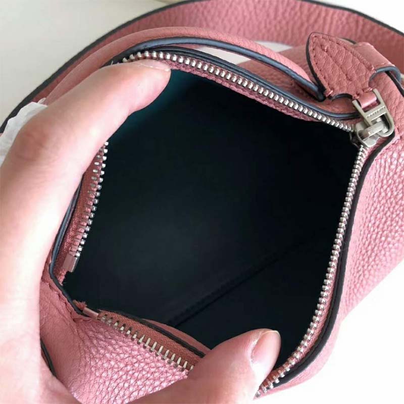 Burberry Women The Leather Barrel Bag-Pink - image 6