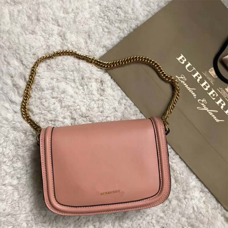 Burberry Women The Leather Link Bag-Pink - image 4