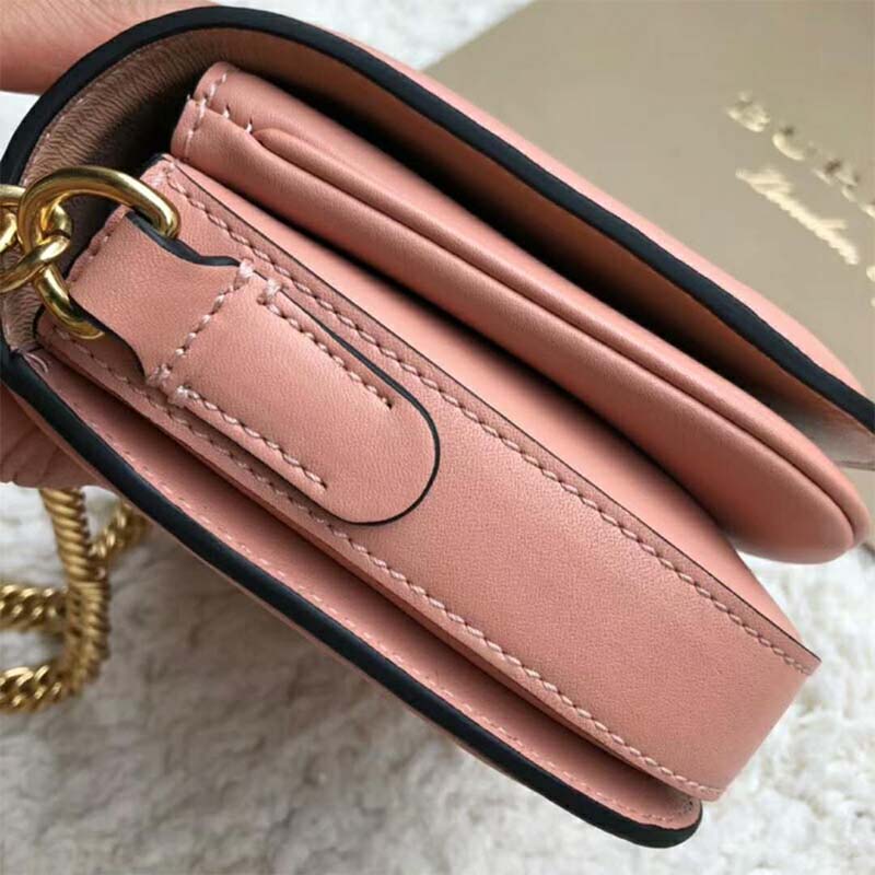 Burberry Women The Leather Link Bag-Pink - image 6