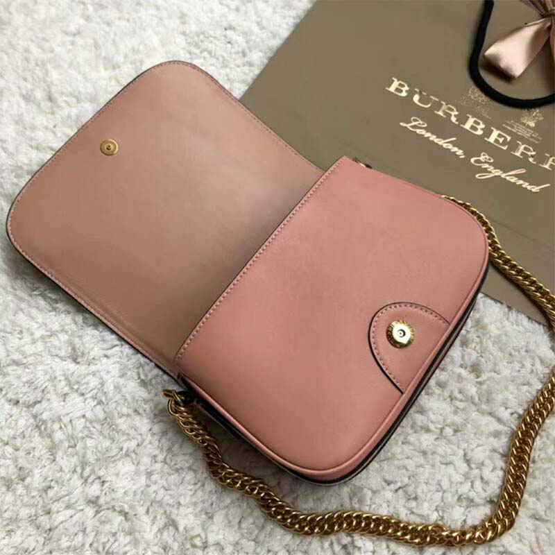 Burberry Women The Leather Link Bag-Pink - image 5