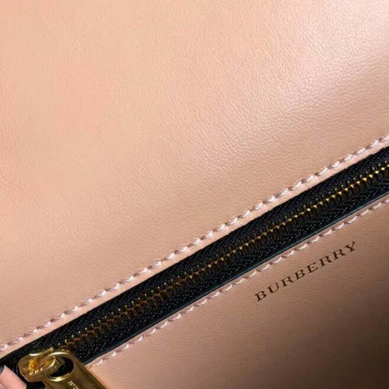 Burberry Women The Leather Link Bag-Pink - image 8