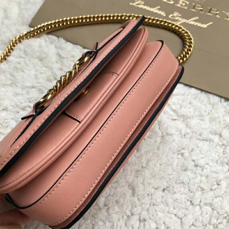Burberry Women The Leather Link Bag-Pink - image 7