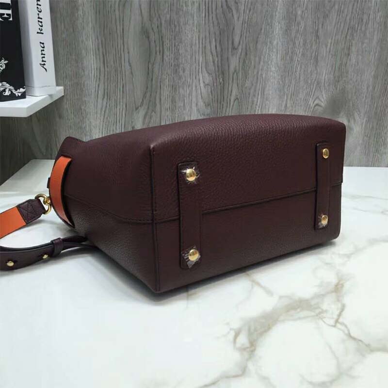 Burberry Women The Medium Leather Belt Bag-Maroon - image 5