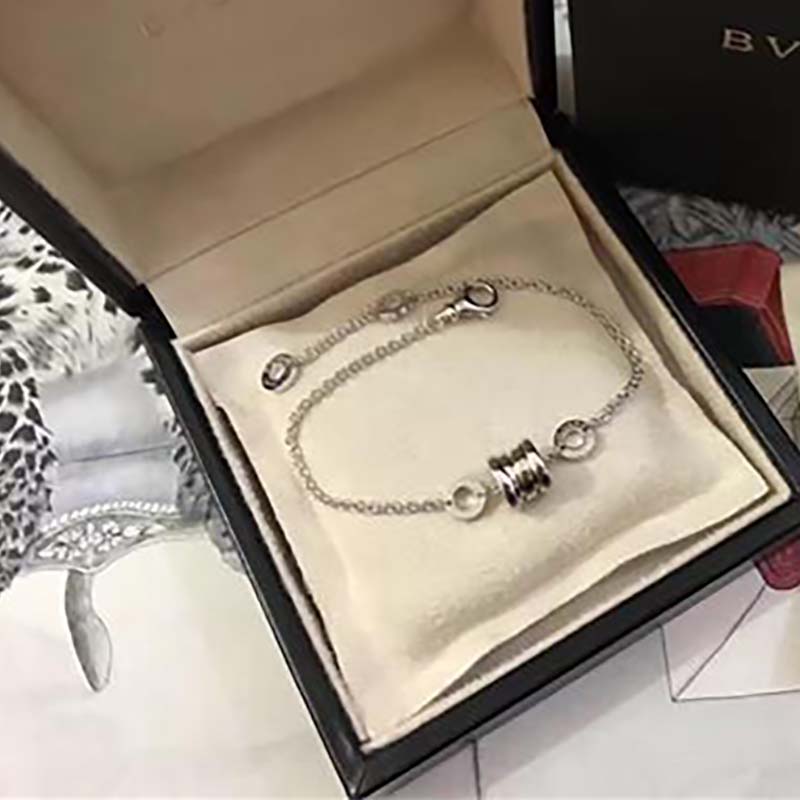 Bvlgari Women B.zero1 Soft Bracelet in 18KT White Gold - image 4