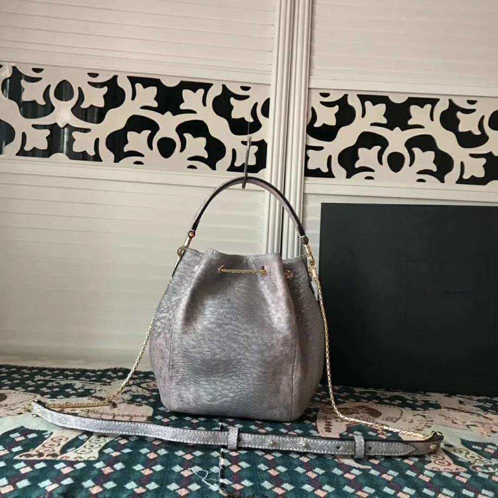 Bvlgari Women Serpenti Forever Bucket-Silver - image 5