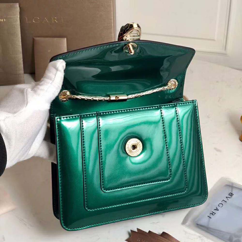 Bvlgari Women Serpenti Forever Charm-Green - image 7