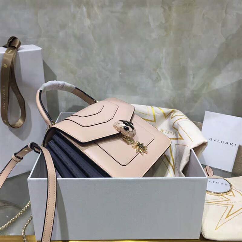 Bvlgari Women Serpenti Forever Crossbody Bag Pop Wishes in Pink - image 4