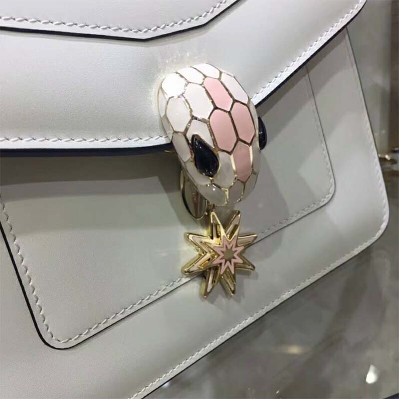 Bvlgari Women Serpenti Forever Crossbody Bag Pop Wishes in White - image 5