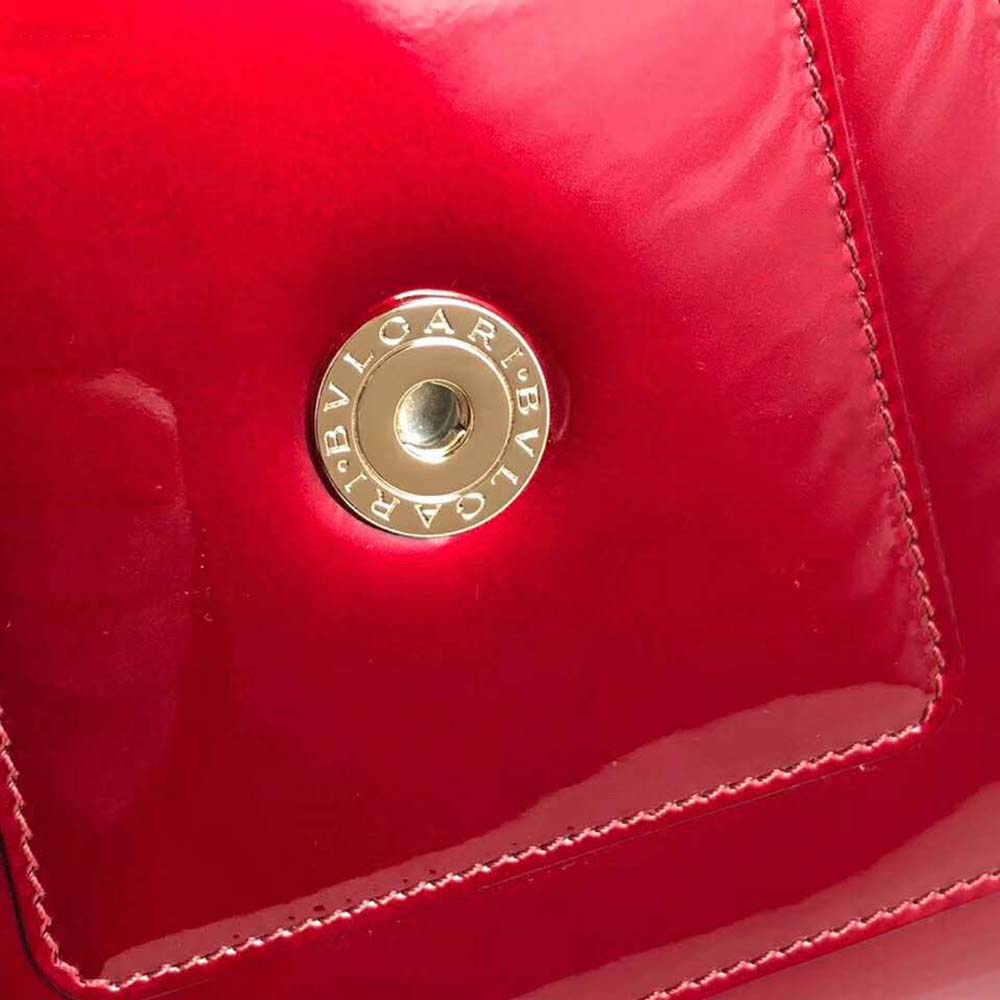 Bvlgari Women Serpenti Forever Flap Cover-Red - image 10
