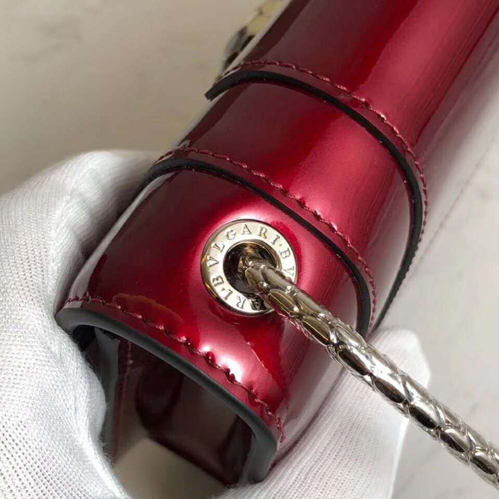 Bvlgari Women Serpenti Forever Flap Cover-Red - image 9