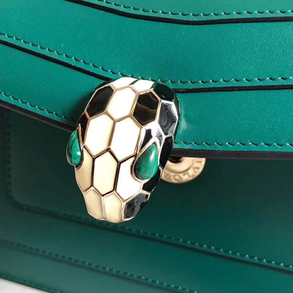 Bvlgari Women Serpenti Forever Mini Bag-Green - image 11