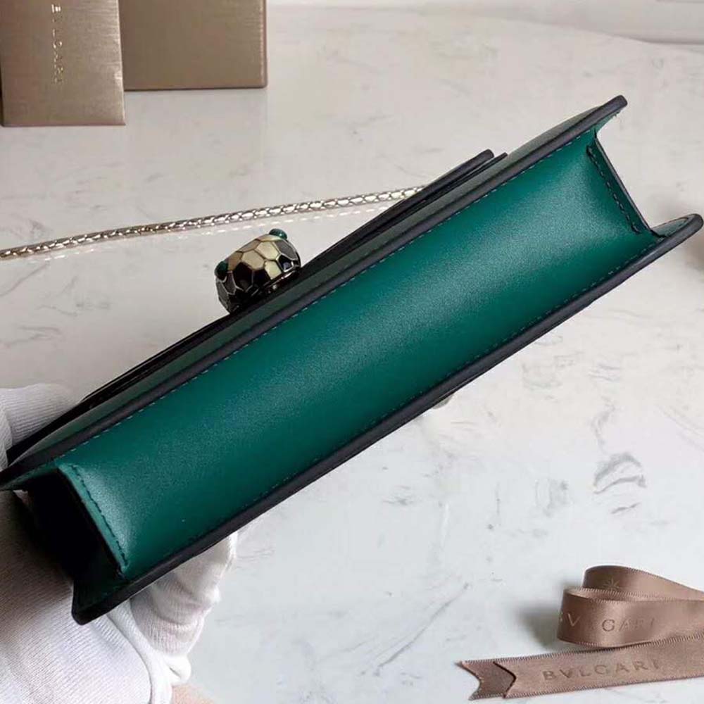 Bvlgari Women Serpenti Forever Mini Bag-Green - image 6