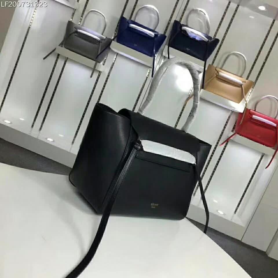Celine Small Belt Bag in Smooth Calfskin Leather-Black - image 4