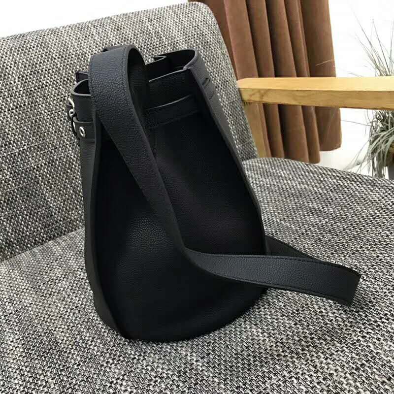 Celine Women Big Bag Bucket in Supple Grained Calfskin-Black - image 4