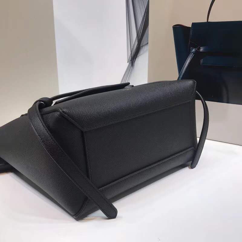 Celine Women Micro Belt Bag in Grained Calfskin-Black - image 5