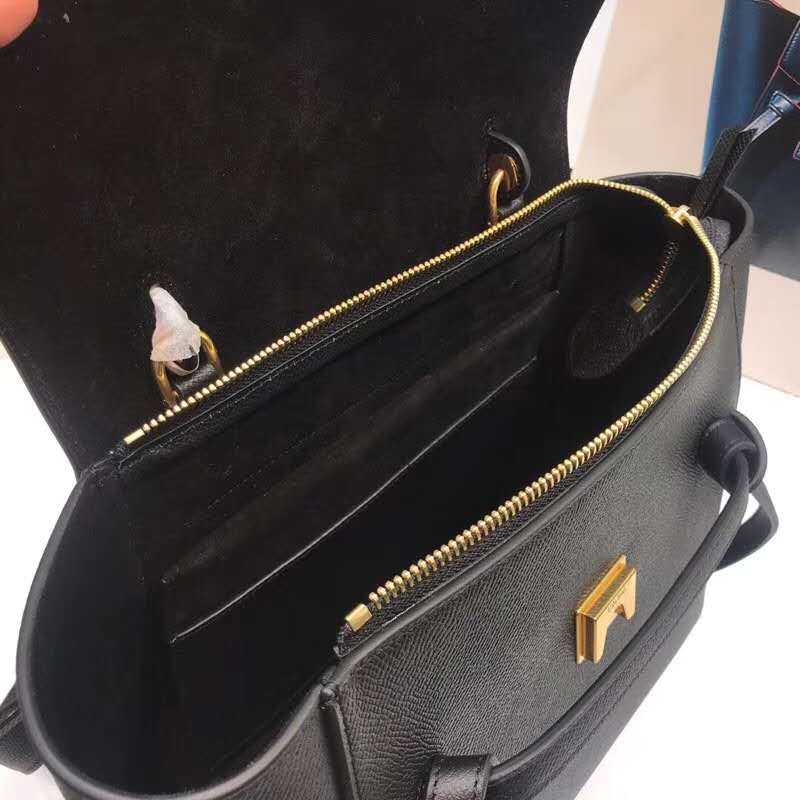 Celine Women Micro Belt Bag in Grained Calfskin-Black - image 6