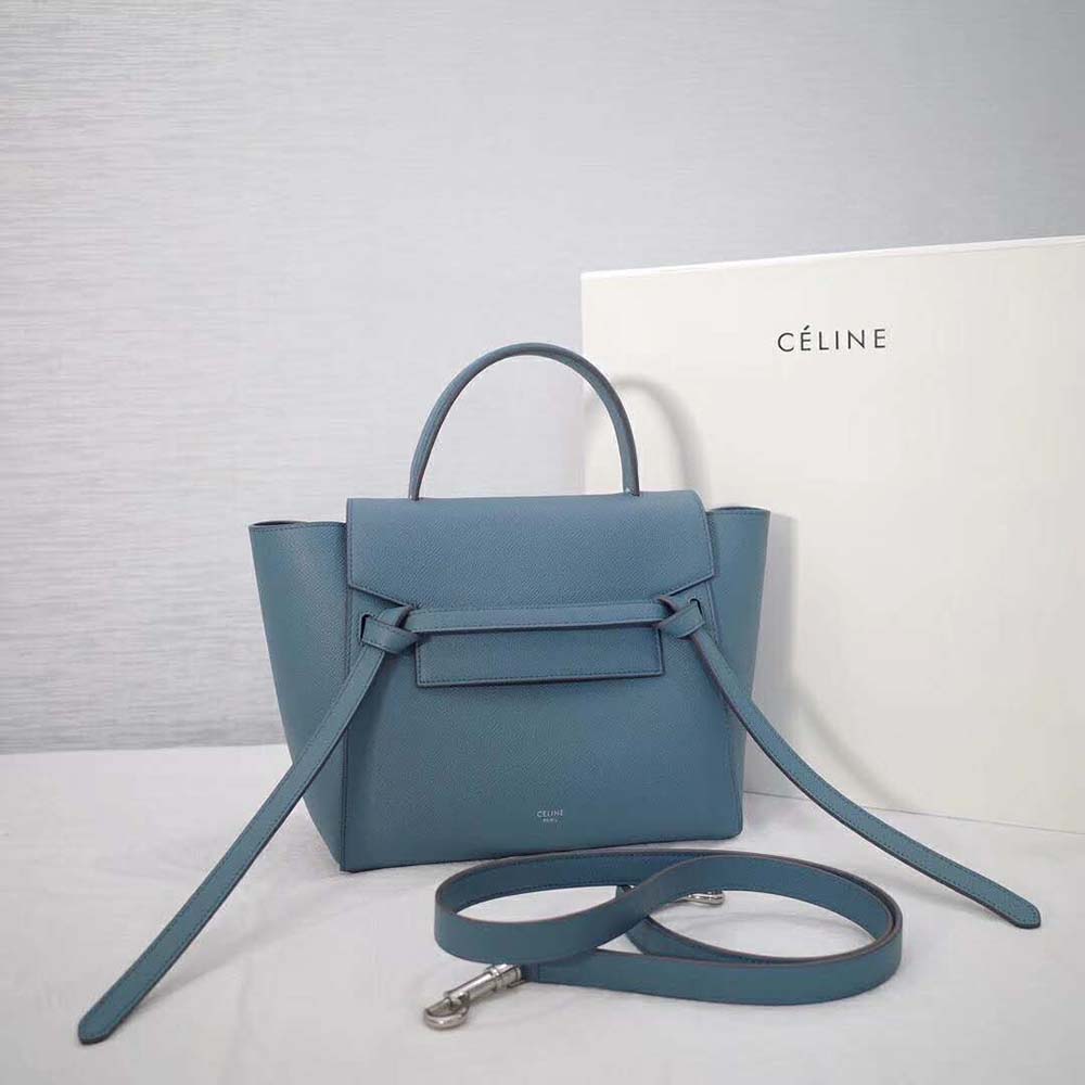 Close-up of gold-tone hardware on Celine Women Micro Belt Bag