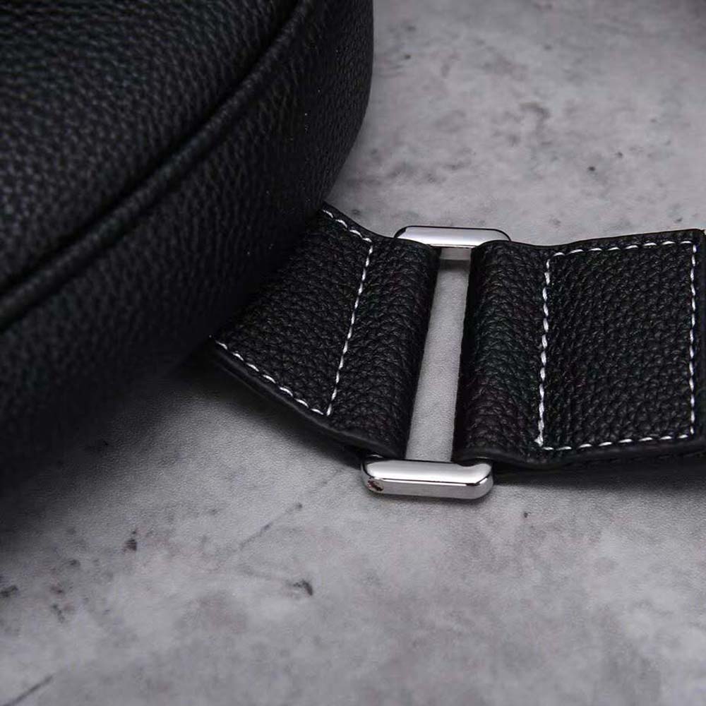 Dior Men Saddle Bag in Black Calfskin - image 9