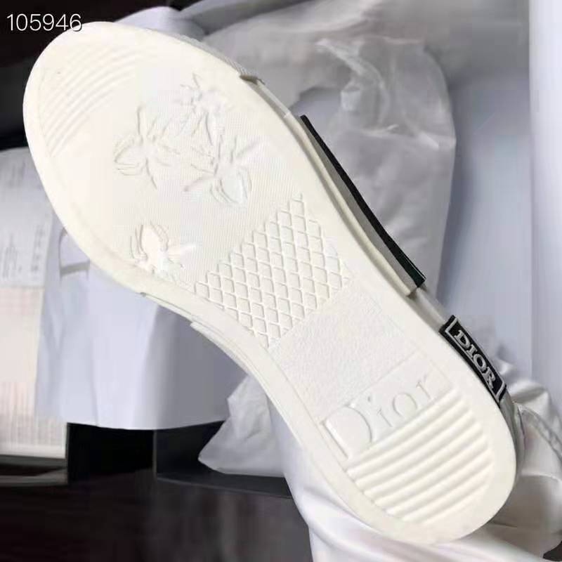 Dior Unisex B23 High-Top Dior Oblique Sneaker-White - image 9