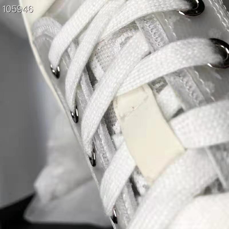Dior Unisex B23 High-Top Dior Oblique Sneaker-White - image 12