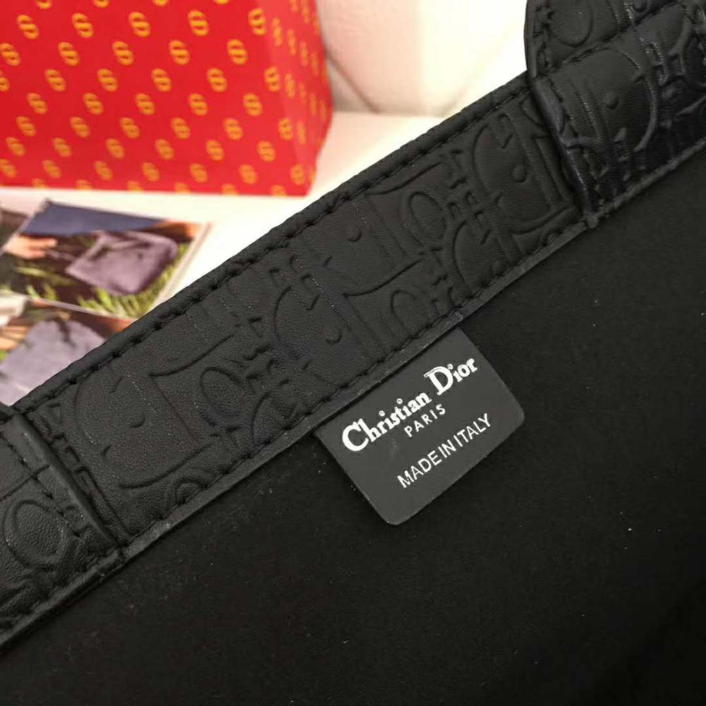 Dior Women Book Tote Dior Oblique Bag-Black - image 10