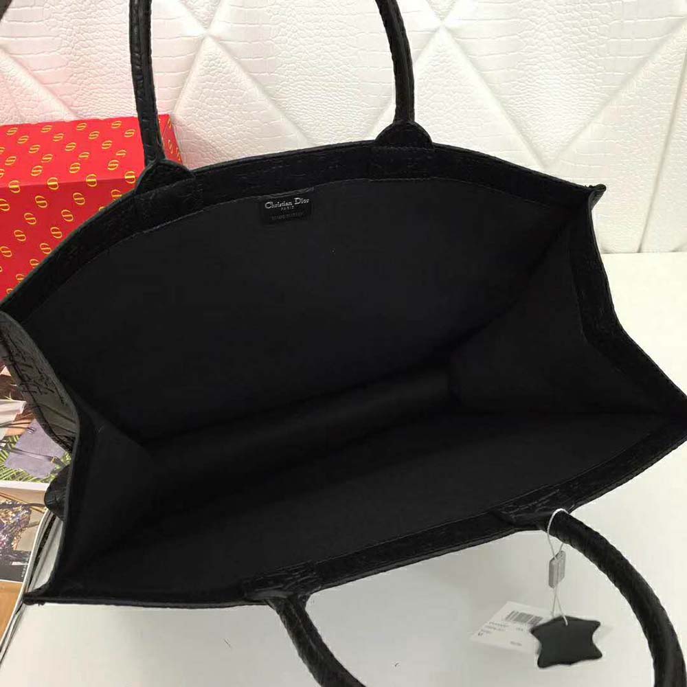 Dior Women Book Tote Dior Oblique Bag-Black - image 6