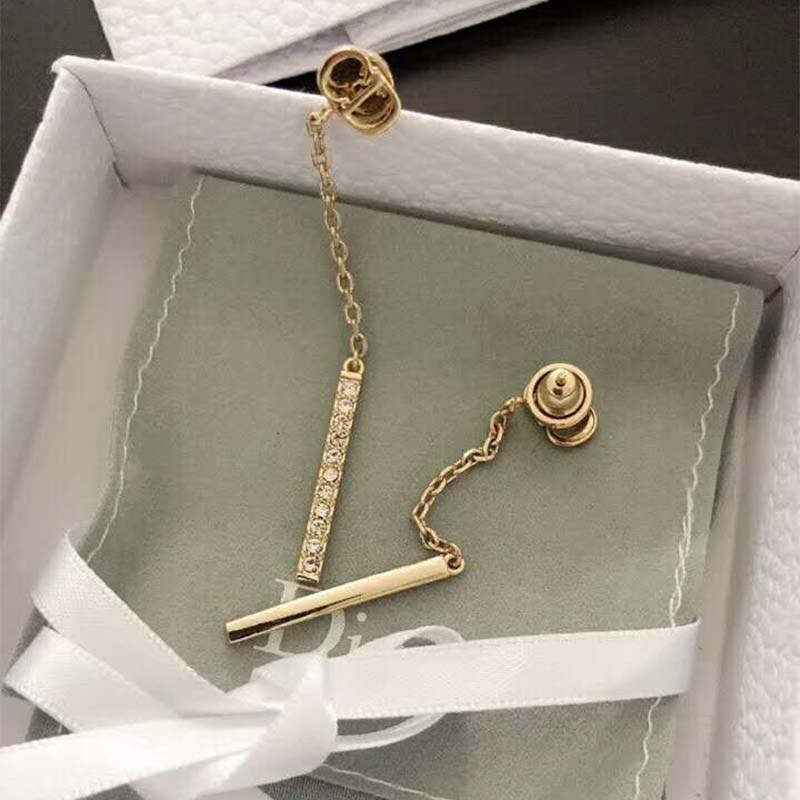 Dior Women D-Round Earrings-Gold - image 7
