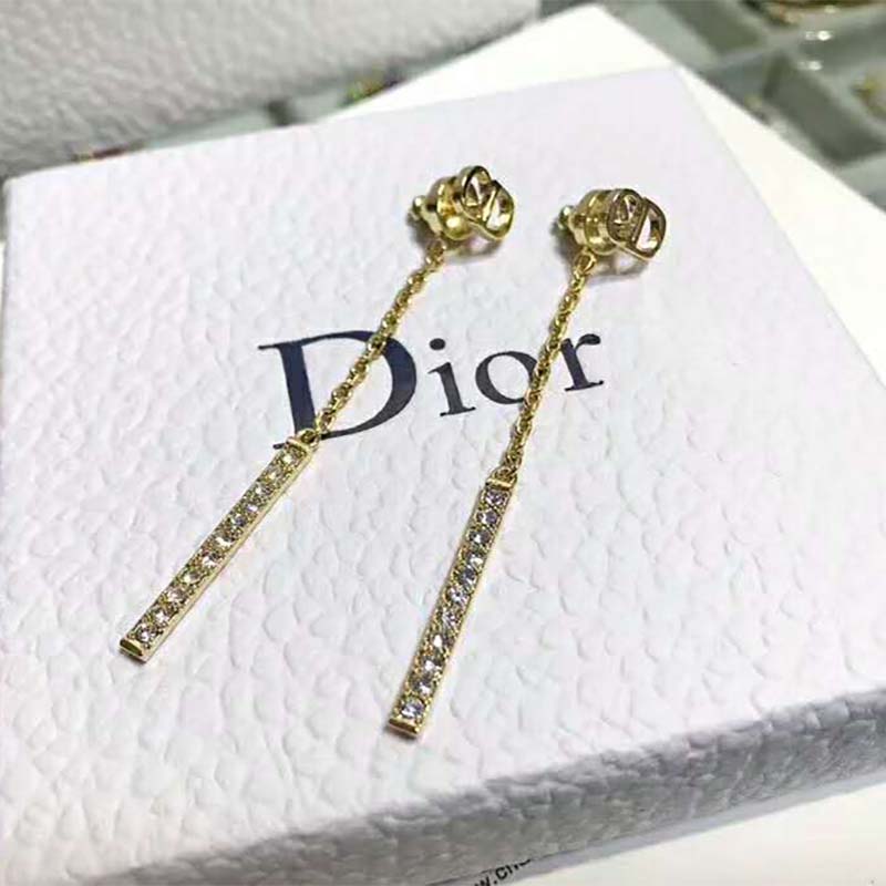 Dior Women D-Round Earrings-Gold - image 4