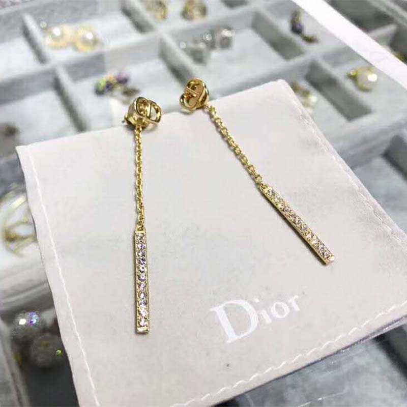 Dior Women D-Round Earrings-Gold - image 5