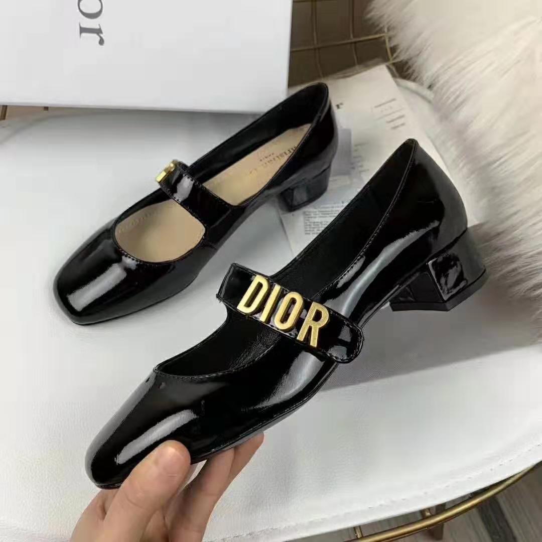 Dior Women Dior Baby-D Ballet Pump Black Patent Calfskin - image 4
