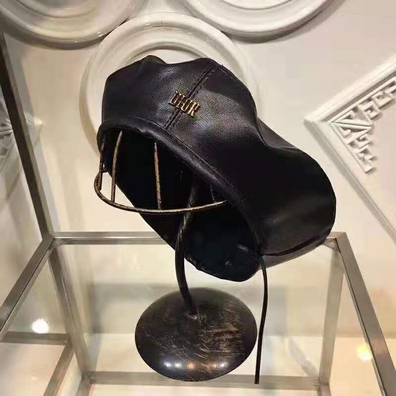 Dior Women Dior Dream Leather Beret-Black - image 6