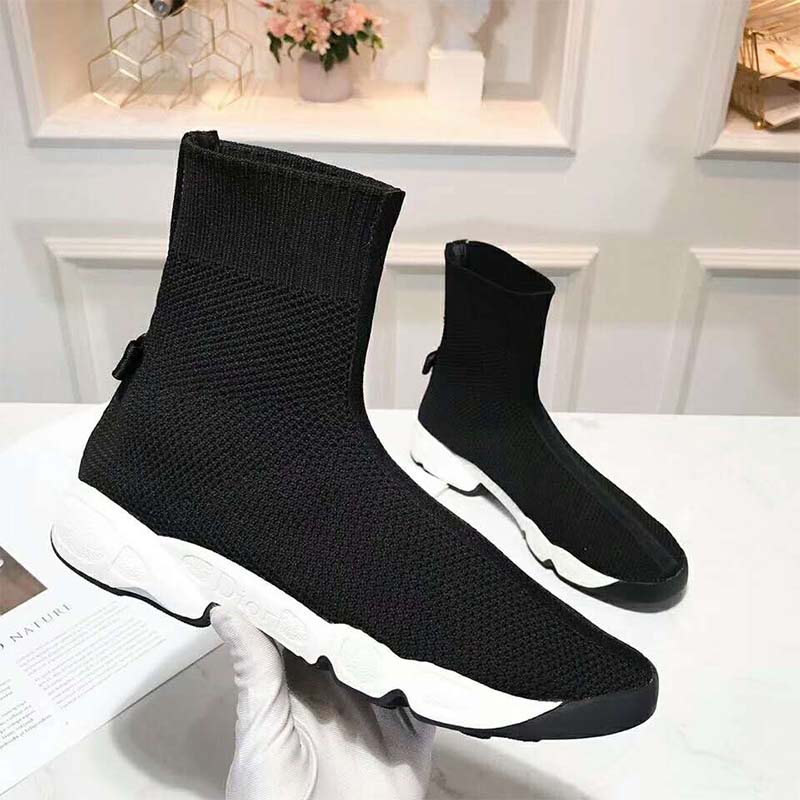 Dior Women Dior Fusion Technical Canvas High-Top Sneaker-Black - image 4