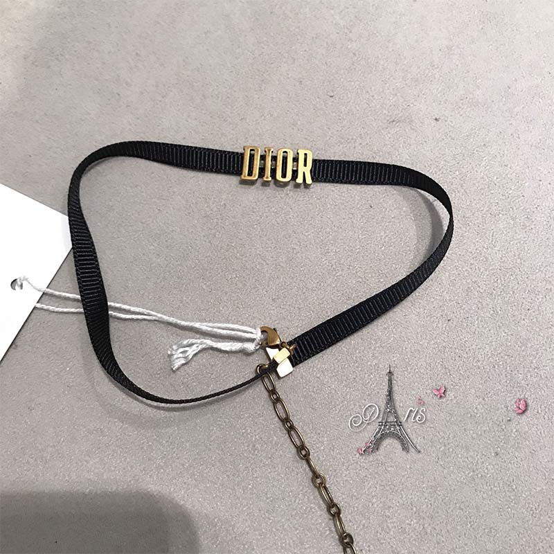 Dior Women J adior Choker in Gold-Tone Finish Aged Metal - image 4