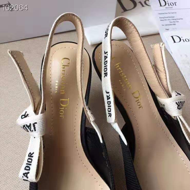 Dior Women J’adior Pump in Technical Canvas in 6.5 cm Heel-Black - image 8