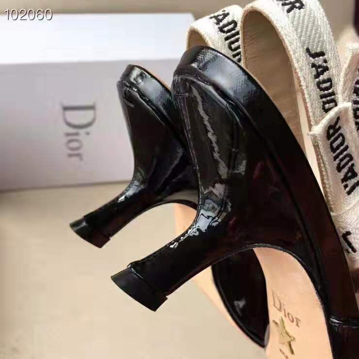 Dior Women J’adior Slingback Black Patent Calfskin Leather 6.5 cm Heel - image 10