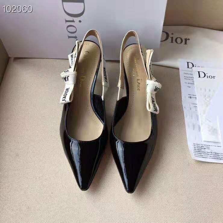 Dior Women J’adior Slingback Black Patent Calfskin Leather 6.5 cm Heel - image 6
