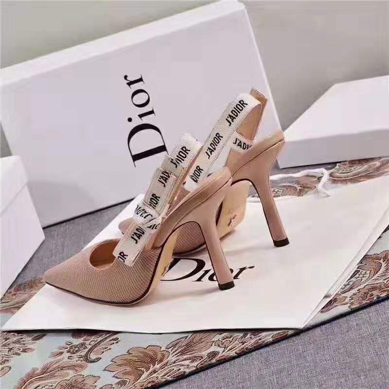 Dior Women J’adior Slingback Pump 10 cm Heel-Sandy - image 5