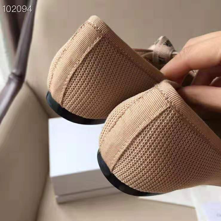Dior Women Miss J’adior Ballet Flat in Technical Canvas-Pink - image 9
