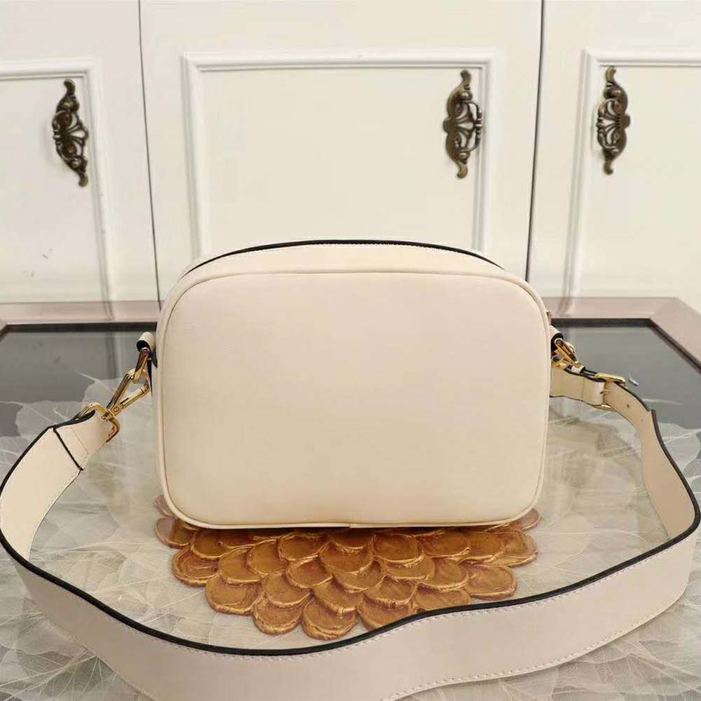 Fendi Women Camera Case Leather Bag-Sandy - image 3