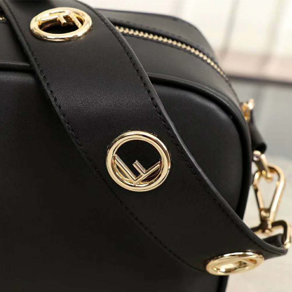 Fendi Women Camera Case Leather Bag-Black - image 7