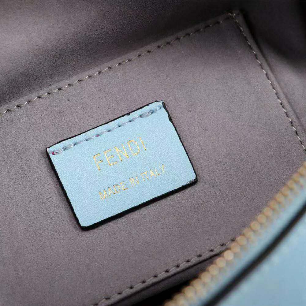Fendi Women Camera Case Leather Bag-Blue - image 10