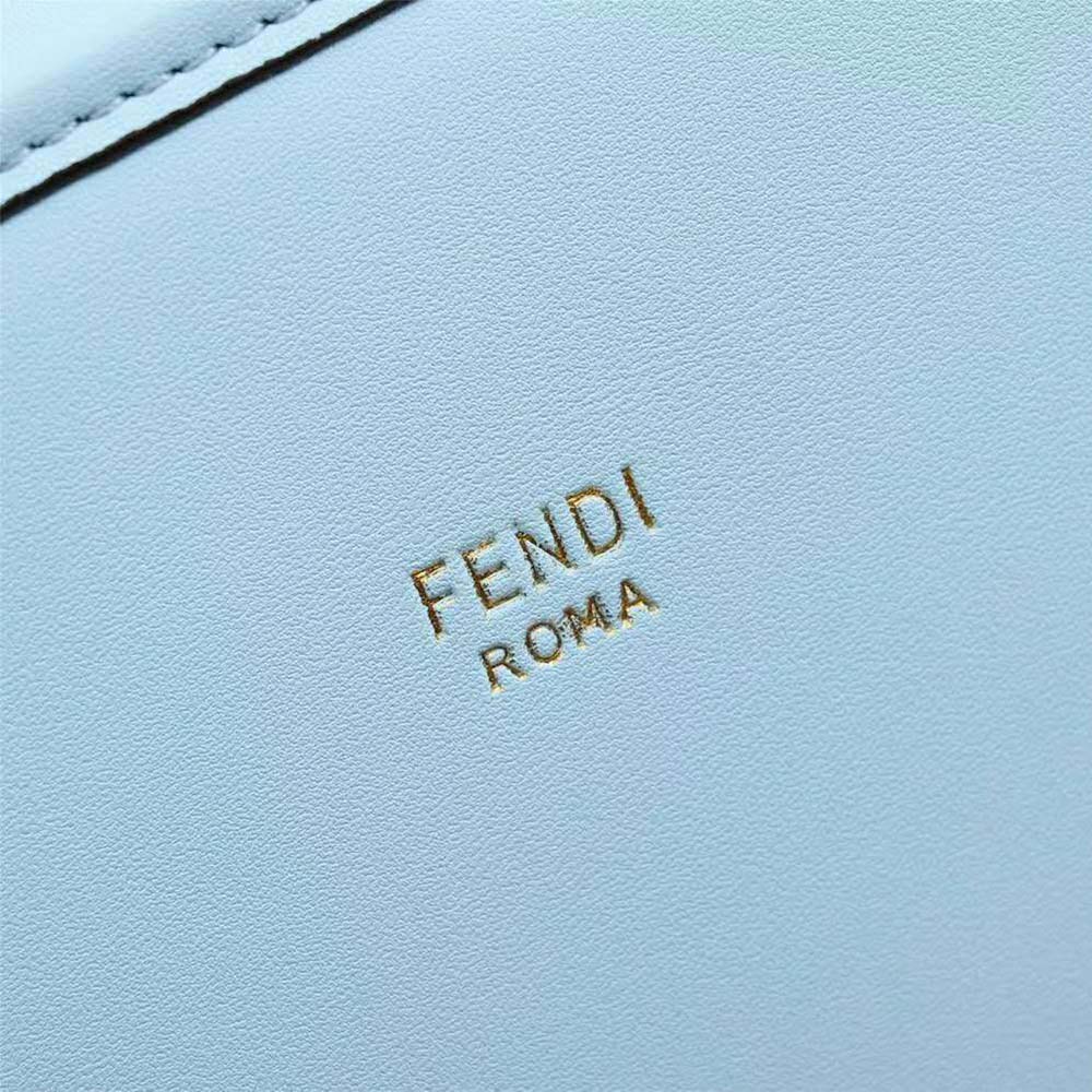 Fendi Women Camera Case Leather Bag-Blue - image 6