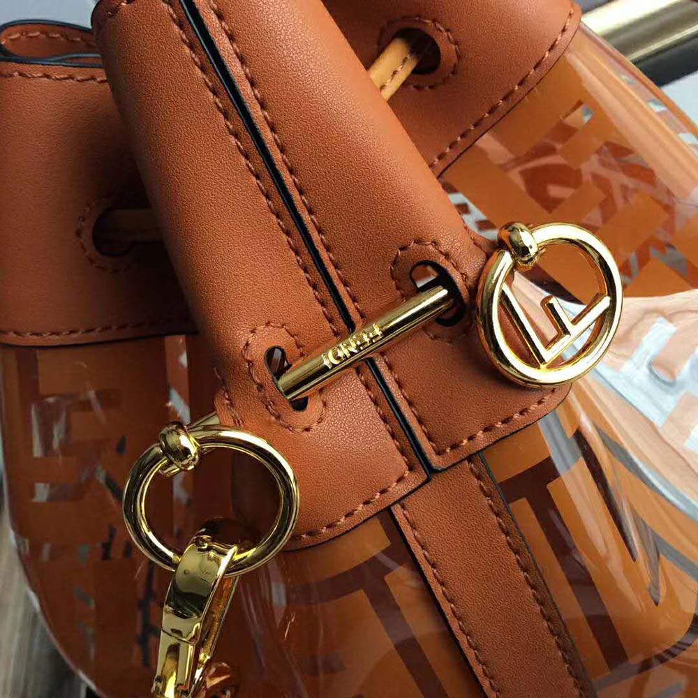 Fendi Women MON TRESOR Bag in PU-Brown - image 10