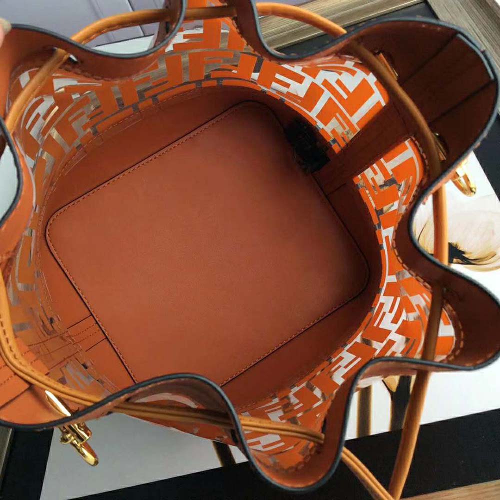 Fendi Women MON TRESOR Bag in PU-Brown - image 6