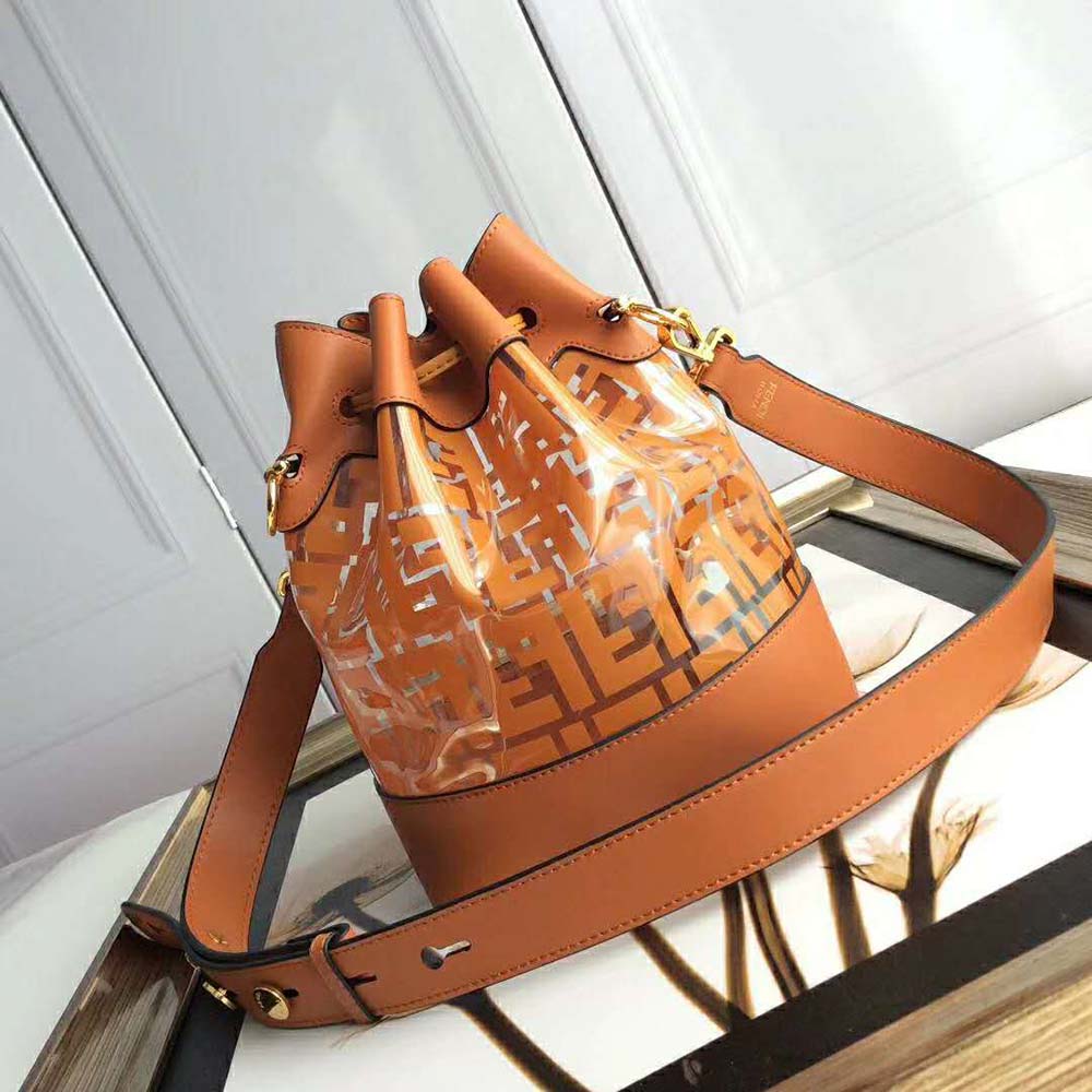 Fendi Women MON TRESOR Bag in PU-Brown - image 4