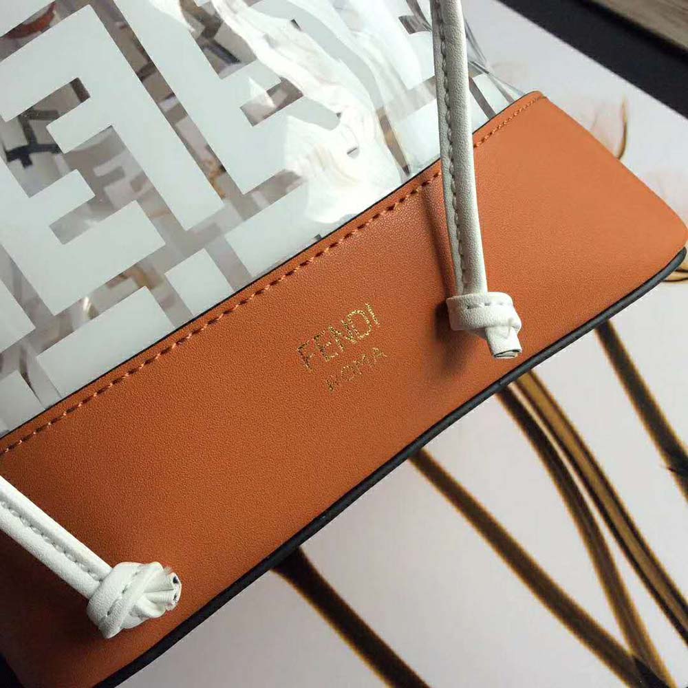 Fendi Women MON TRESOR Bag in PU-White - image 7