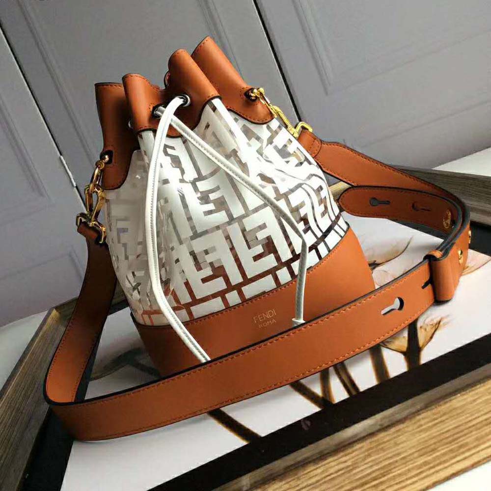 Fendi Women MON TRESOR Bag in PU-White - image 4