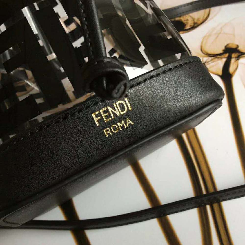 Fendi Women MON TRESOR PU Mini-Bag-Black - image 7